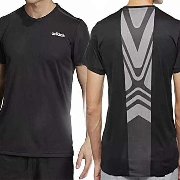 Adidas Men's Freedom To Move Black Crewneck Climate Shirt SZ L - Picture 1 of 6